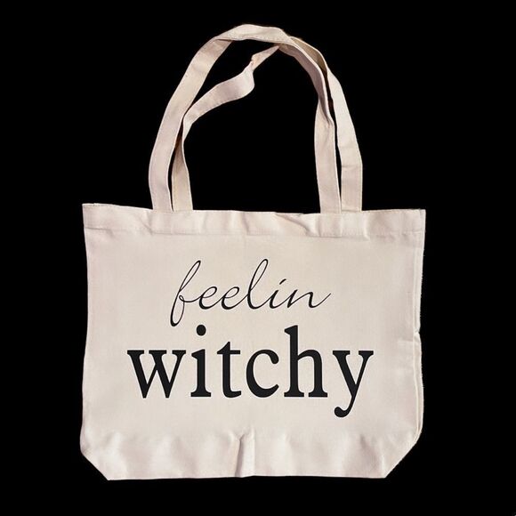 NWT Wool + Pepper Co. FEELIN WITCHY Tote Bag - Picture 1 of 2